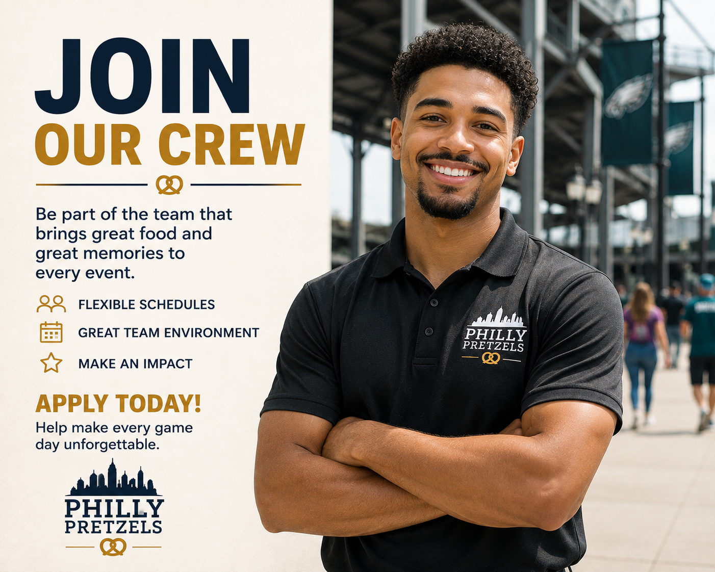 Real Philly Pretzels, Inc. event crew
